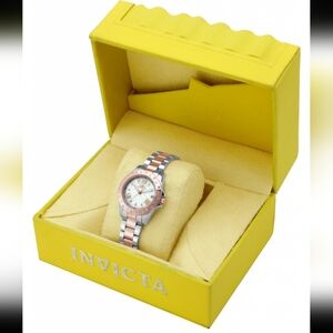 Invicta Angel Crystal Accents 2 tone women's watch 12855 BNWT